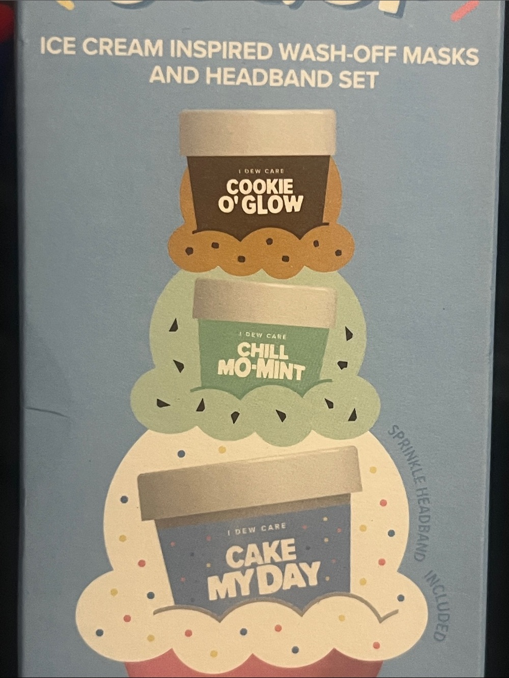I DEW CARE Sundae Scoop Wash-Off Mask Set — Blue - Picture 5 of 5
